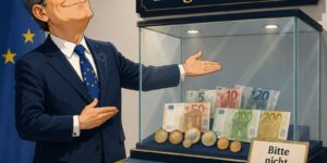 Illustration zum Schutz von Bargeld und zu EU-Regeln für große Barzahlungen