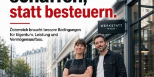 Illustration zu Eigentum, Vermögensaufbau und der Debatte über Vermögensbesteuerung